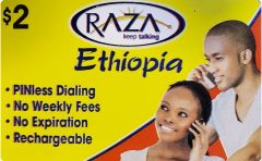 Raza Ethiopia Calling Card